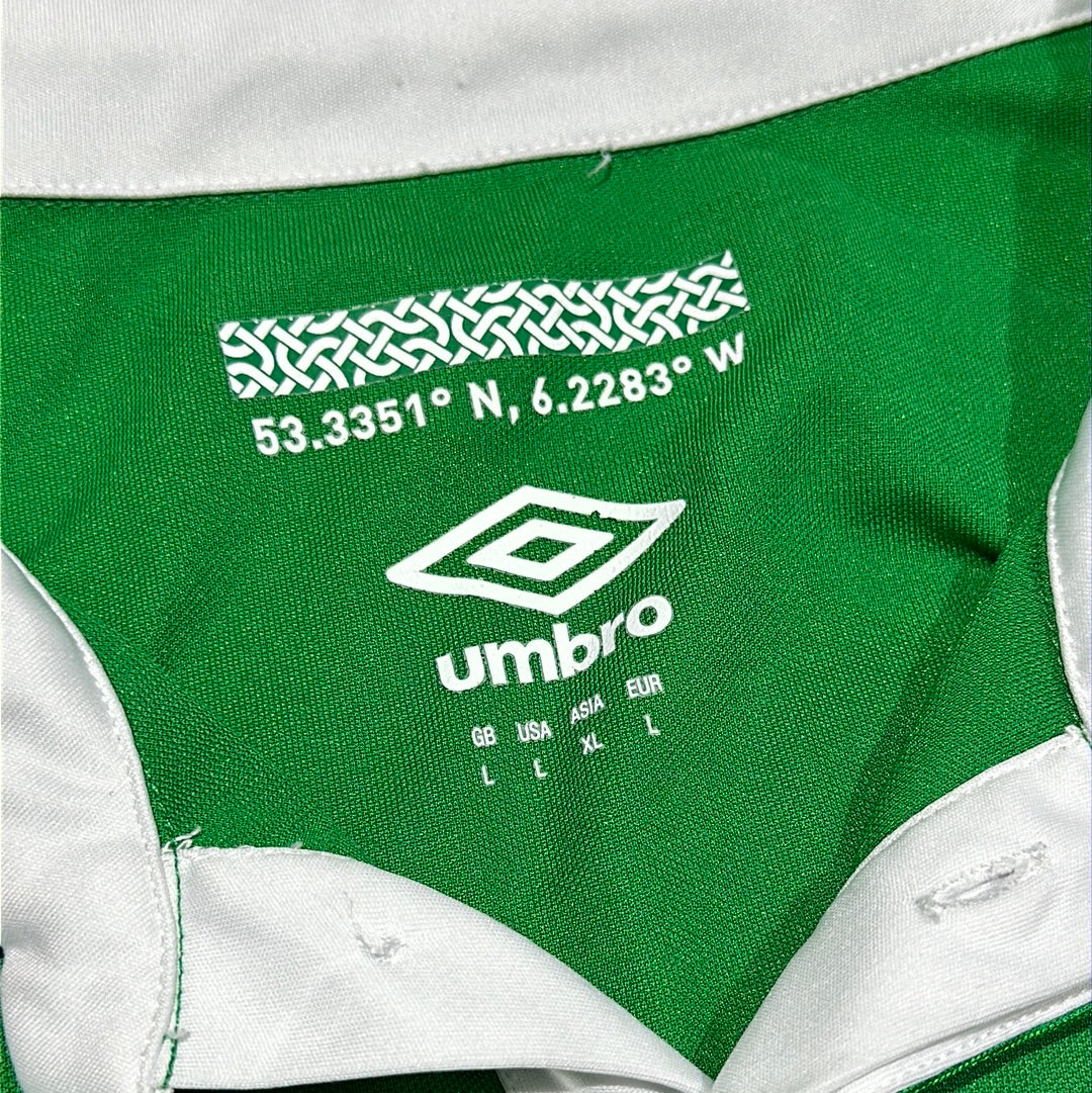 Umbro Ireland Jersey - Green Size Large