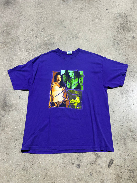 2004 WWF Lita Tee - Purple Size XXL