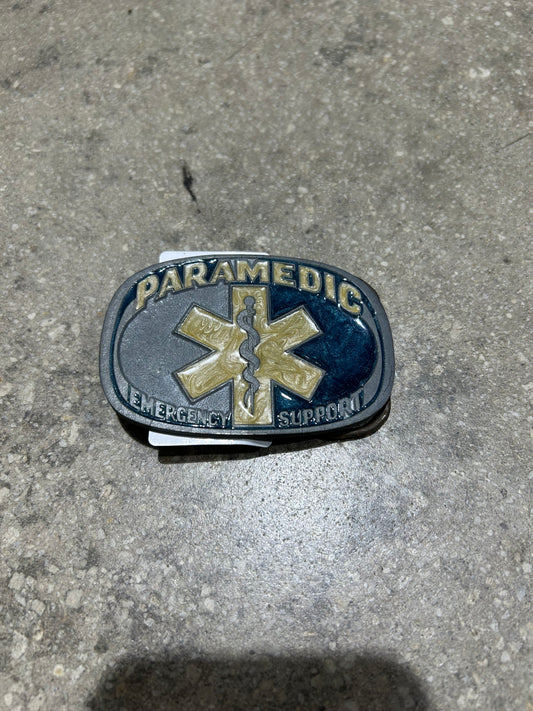 Paramedic Belt Buckle - Blue