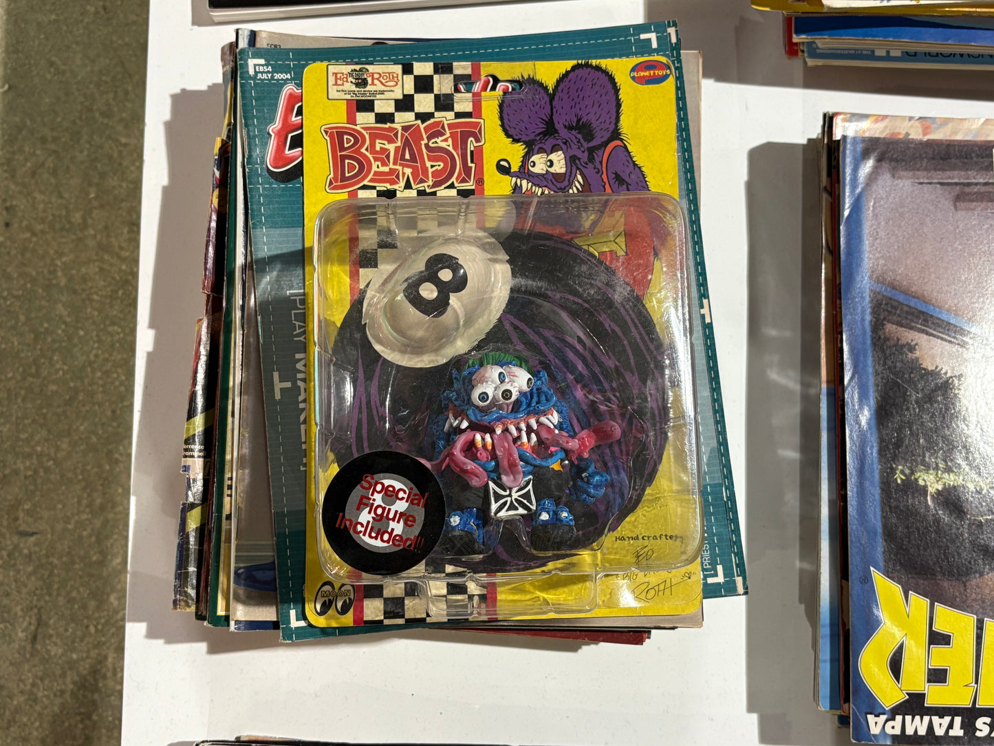 2000 Rat Fink Beast Action Figure - Blue