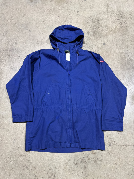 Polo Rain Jacket - Blue Size Large