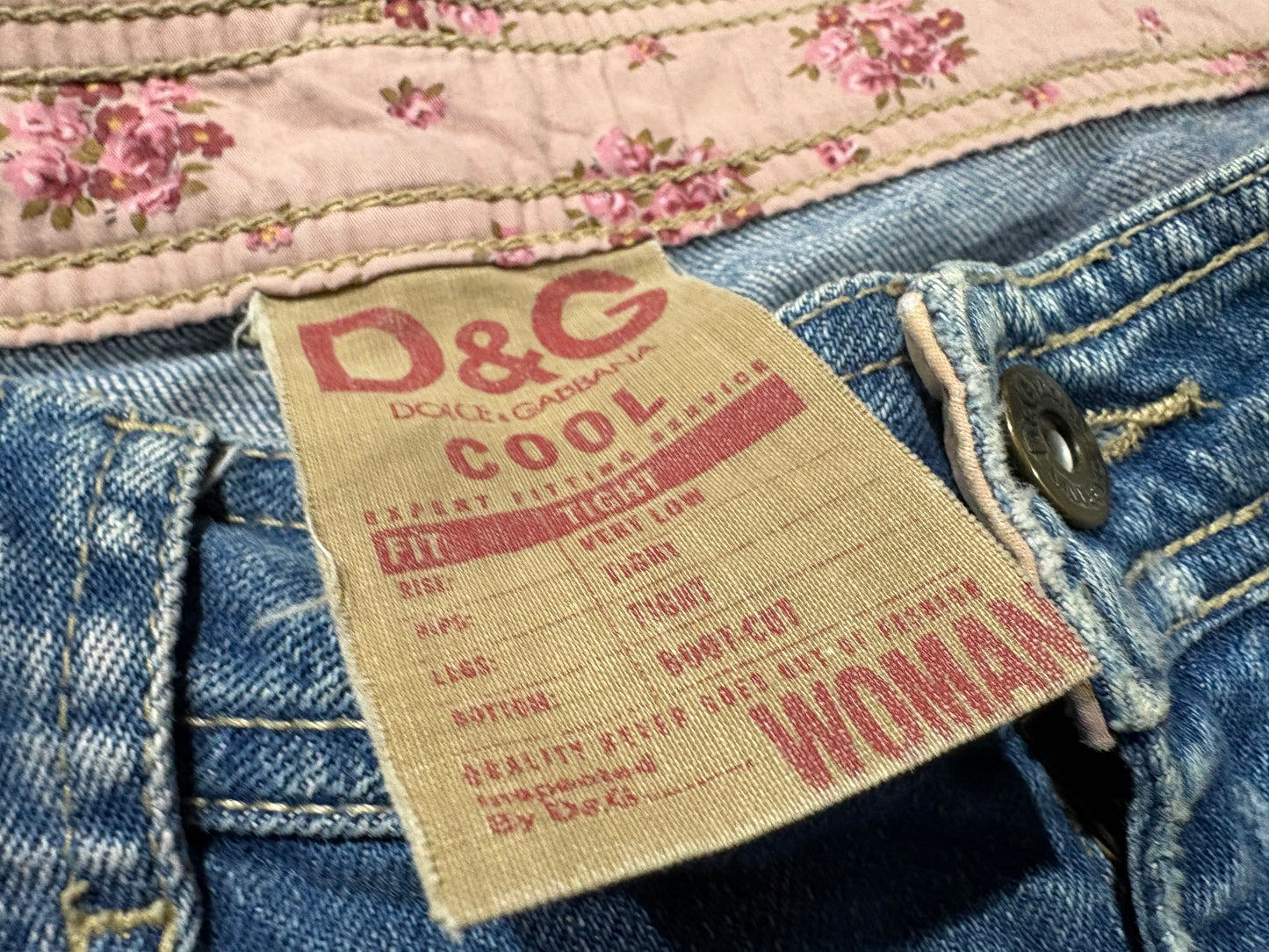 Dolce & Gabbana Boot Cut Jeans - Blue Size 30