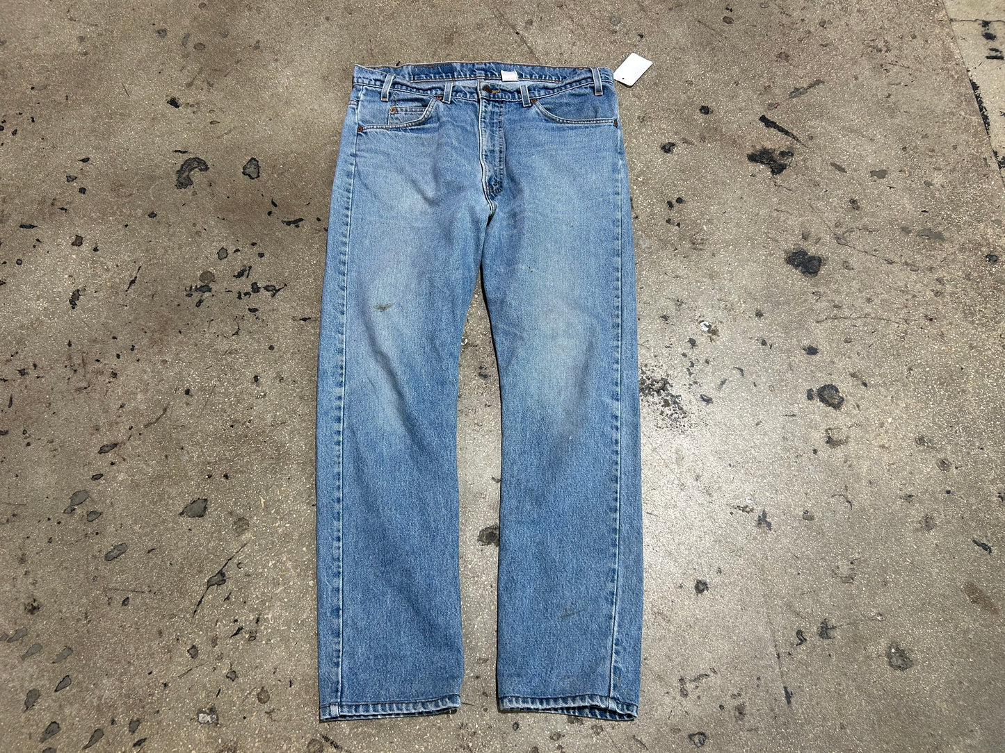 Light Wash Levis 505 Jeans - Blue Size 38x32