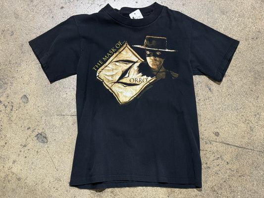 The Mask of Zorro Movie Tee - Black Size Large