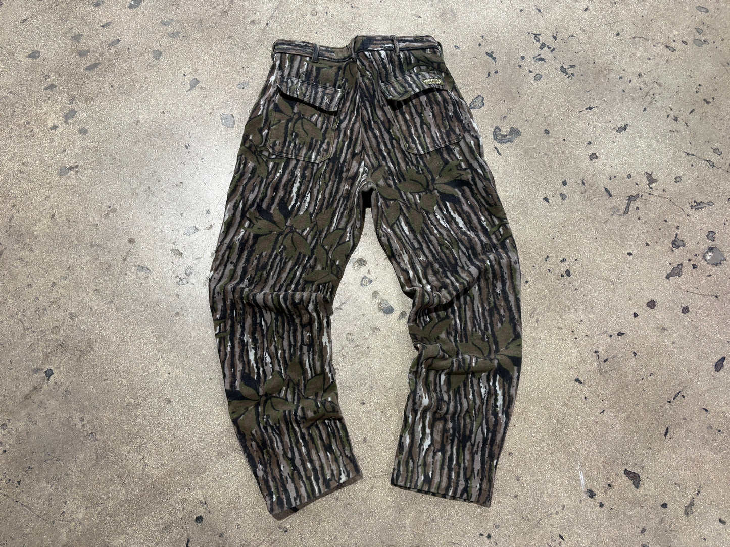 Spartan Real Tree Fleece Pants - Camo Size 36