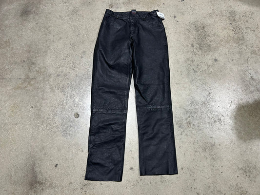 Kenneth Cole Leather Pants - Black Size 32