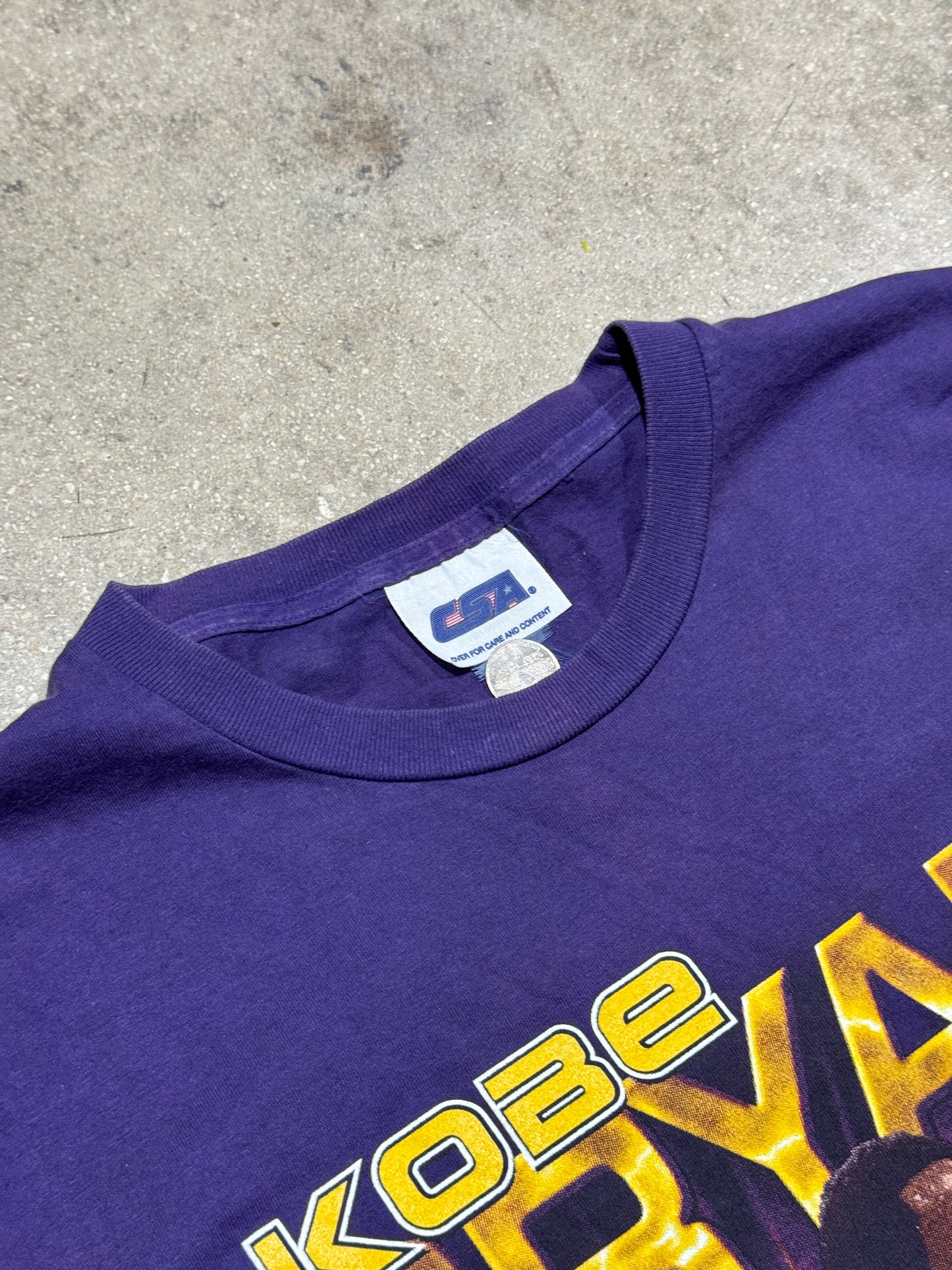 Kobe Bryant Coin Tee - Purple Size XL