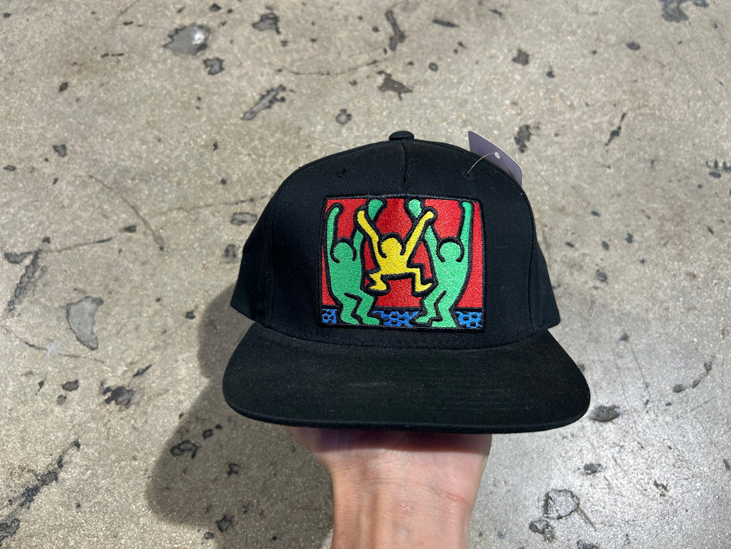 Keith Haring  X Obey Hat - Black