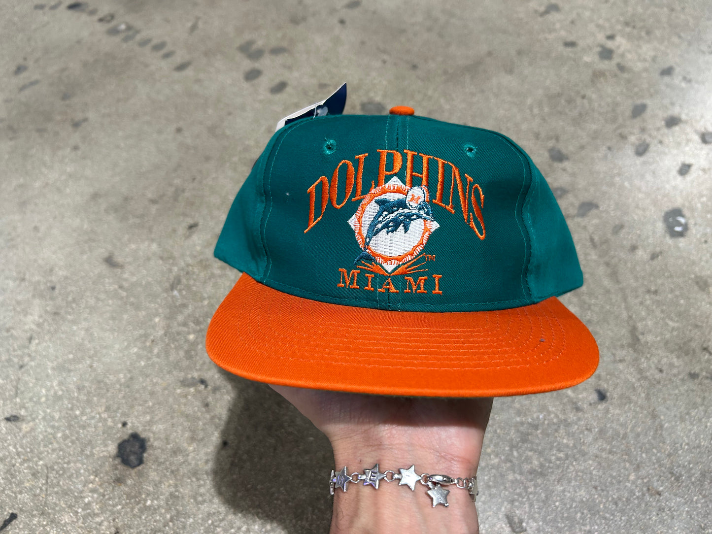 Signature Miami Dolphins Hat - Teal/Orange