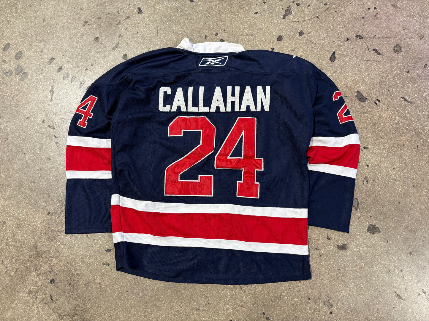 Reebok NY Rangers Callahan #24 Authentic Jersey Size 52