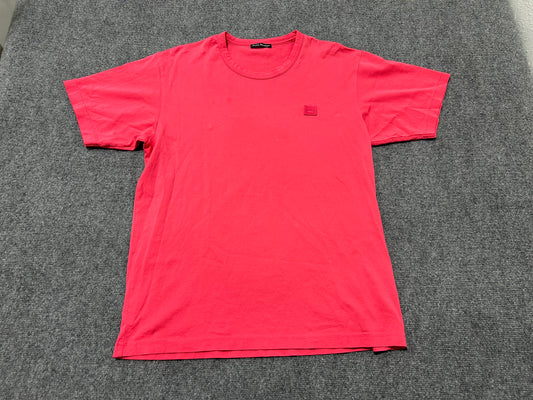 Acne Studios Little Logo Tee - Pink Size Large (con)