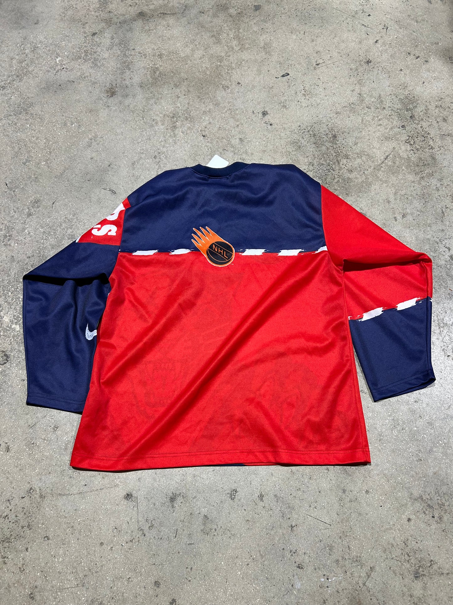 Nike Florida Panthers Hockey Jersey - Red/Navy Size Large