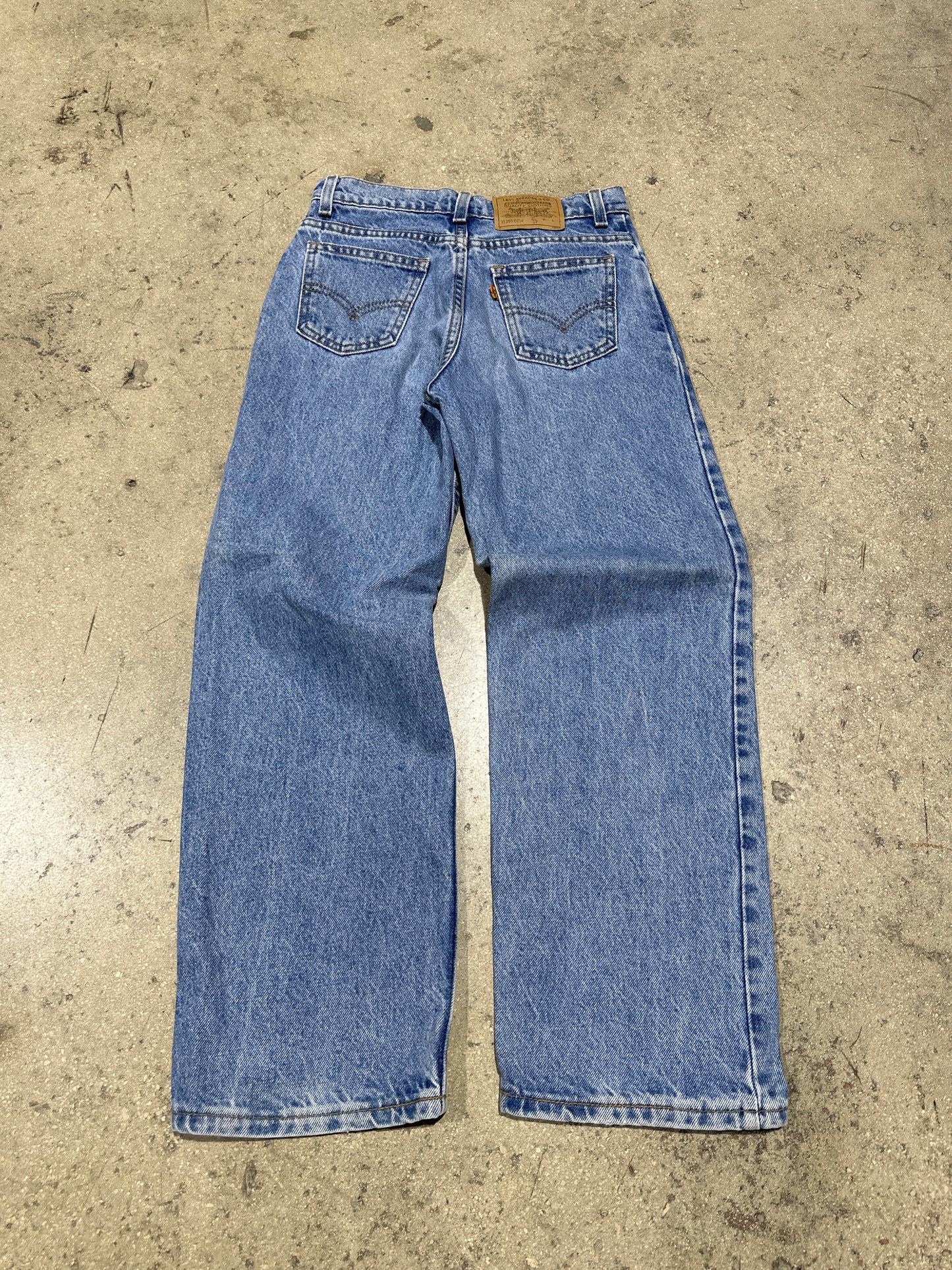 Levis Orange Tab Denim Jeans - Blue Size 12x26