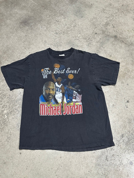 Michael Jordan The Best Ever Tee - Black Size XL