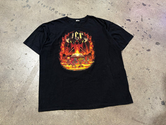 2010 Insane Clown Posse Tee - Black Size 3XL