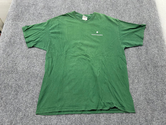 Apple School Champion Tee - Green Size XL