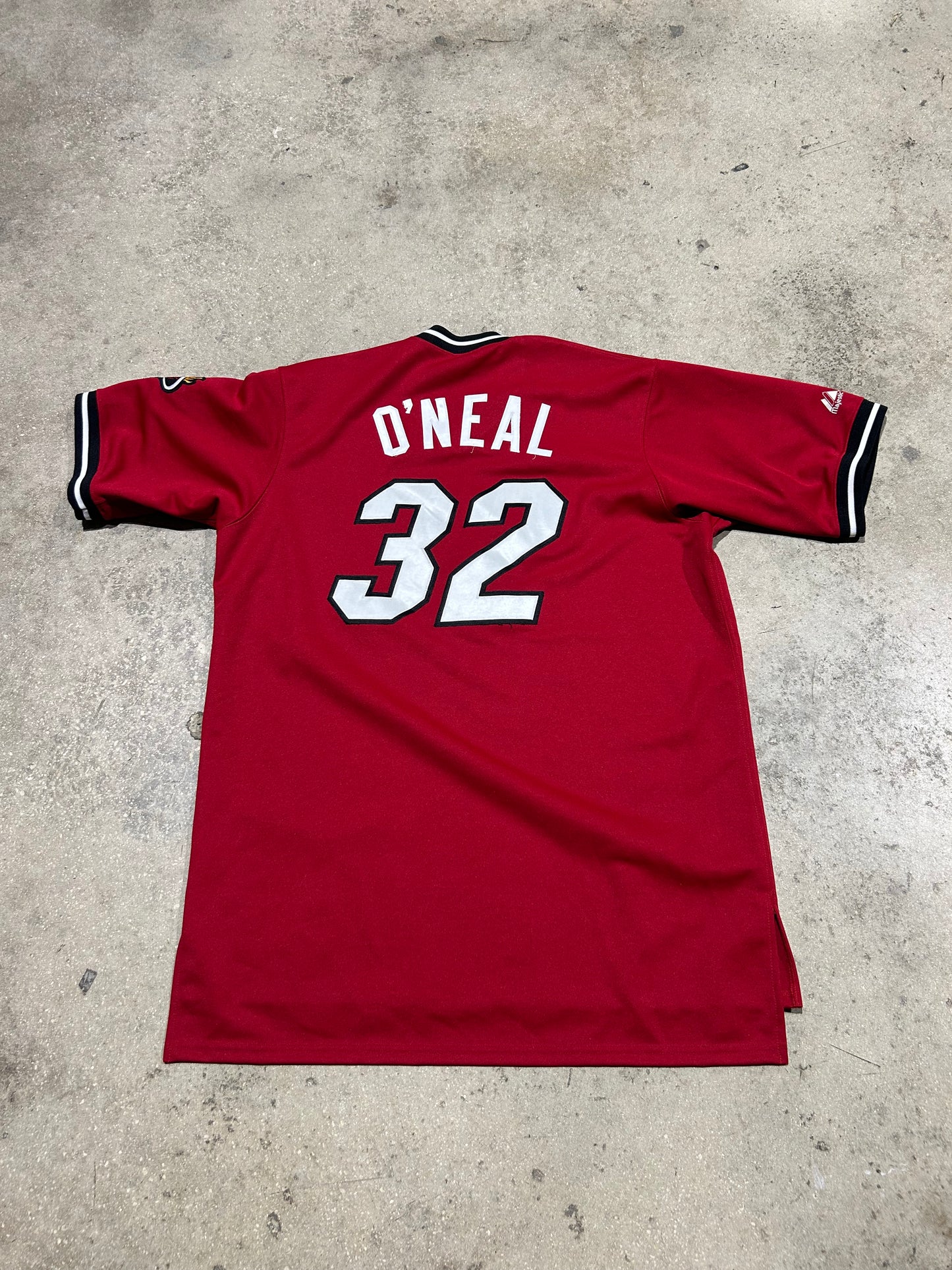 NBA Miami Heat Shaquille O'neal 32 Jersey - Red Size L