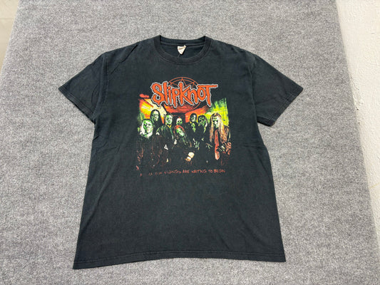 2005 Slipknot Subliminal Versus Tour - Black Size XL