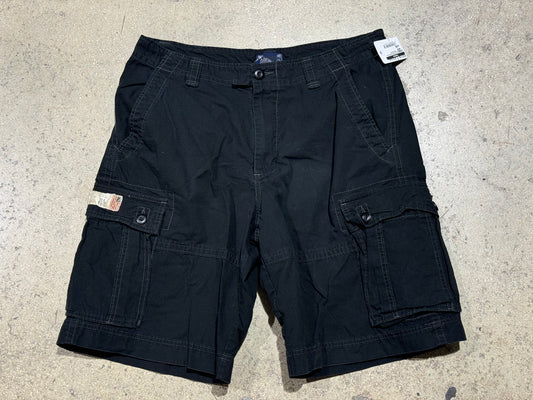 Polo Jeans Cargo Shorts - Black Size 36