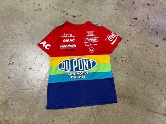 NASCAR Jeff Gordon Dupont AOP Tee - Multicolor Size Medium