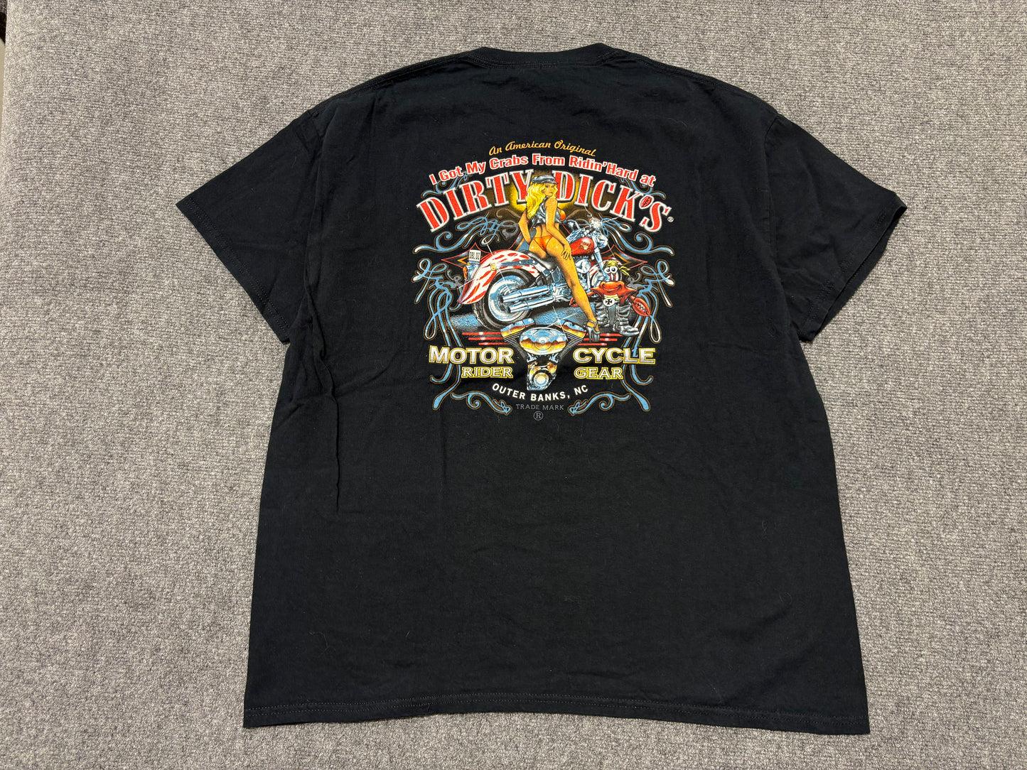 2014 Dirty Dicks Bike Week Tee - Black Size XL