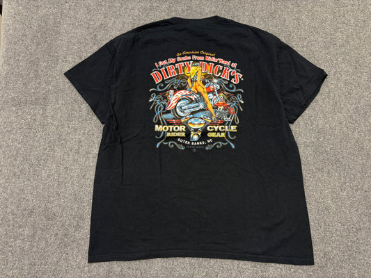 2014 Dirty Dicks Bike Week Tee - Black Size XL