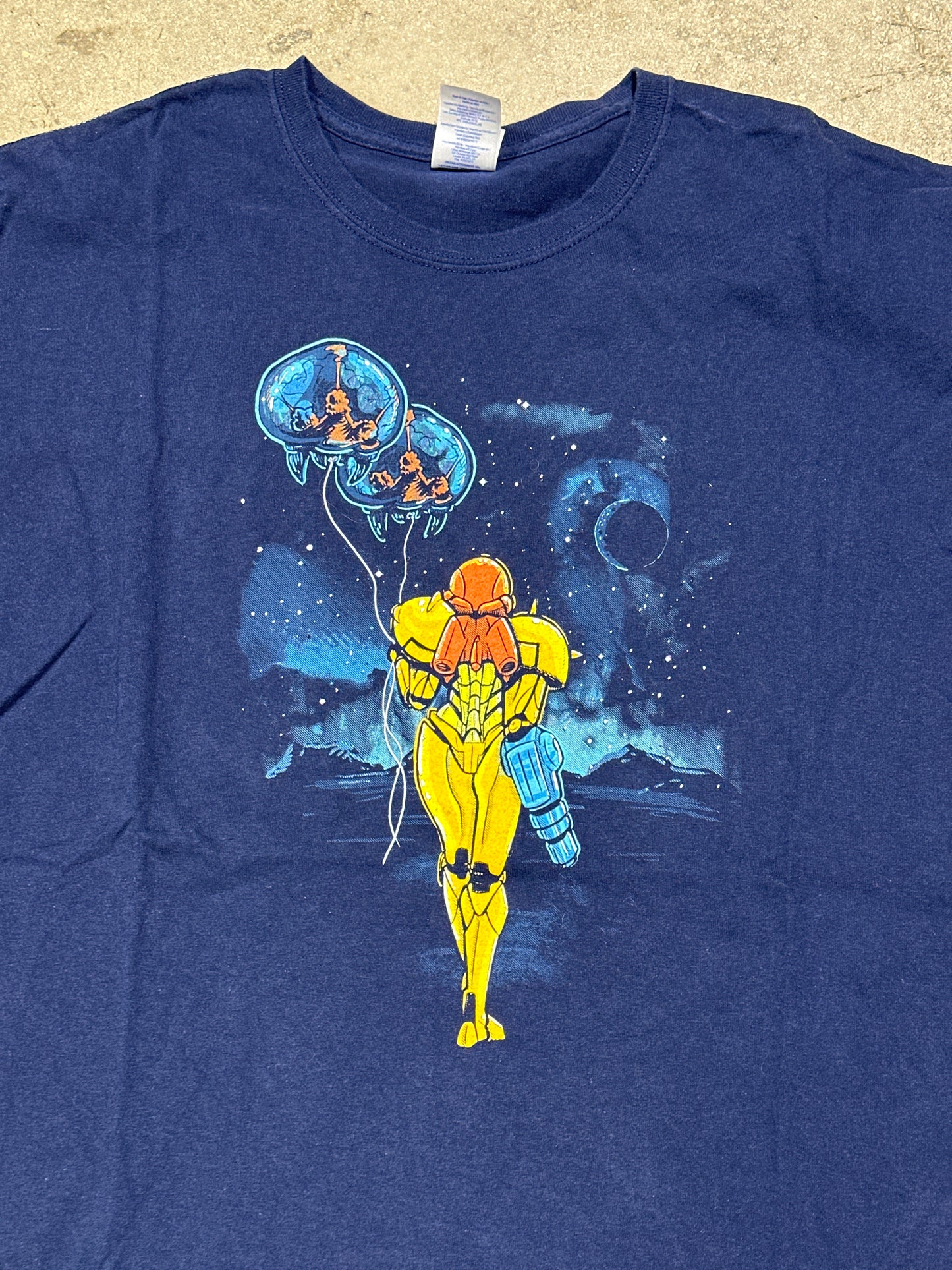 Samus Tee - Navy Size XXL