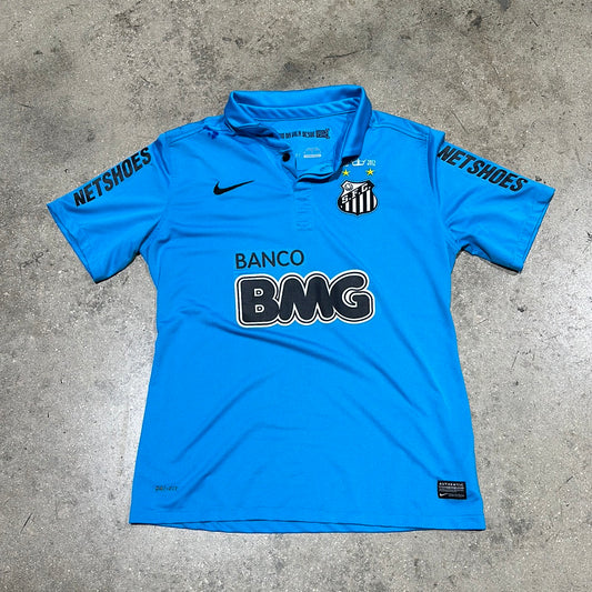 Nike Santos FC 2012 Away Jersey - Blue Size Medium