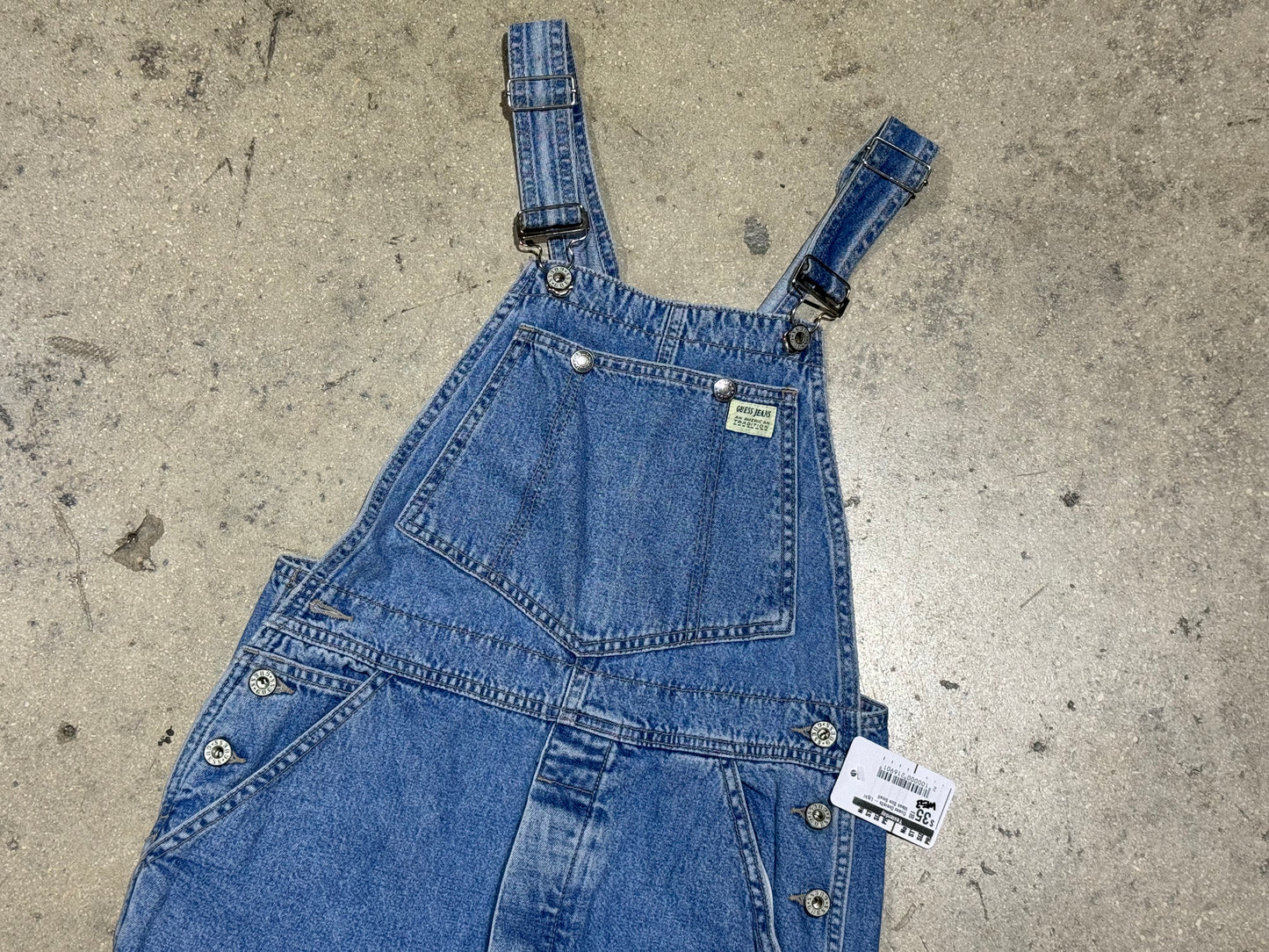 Guess Overalls - Light Wash Size Small