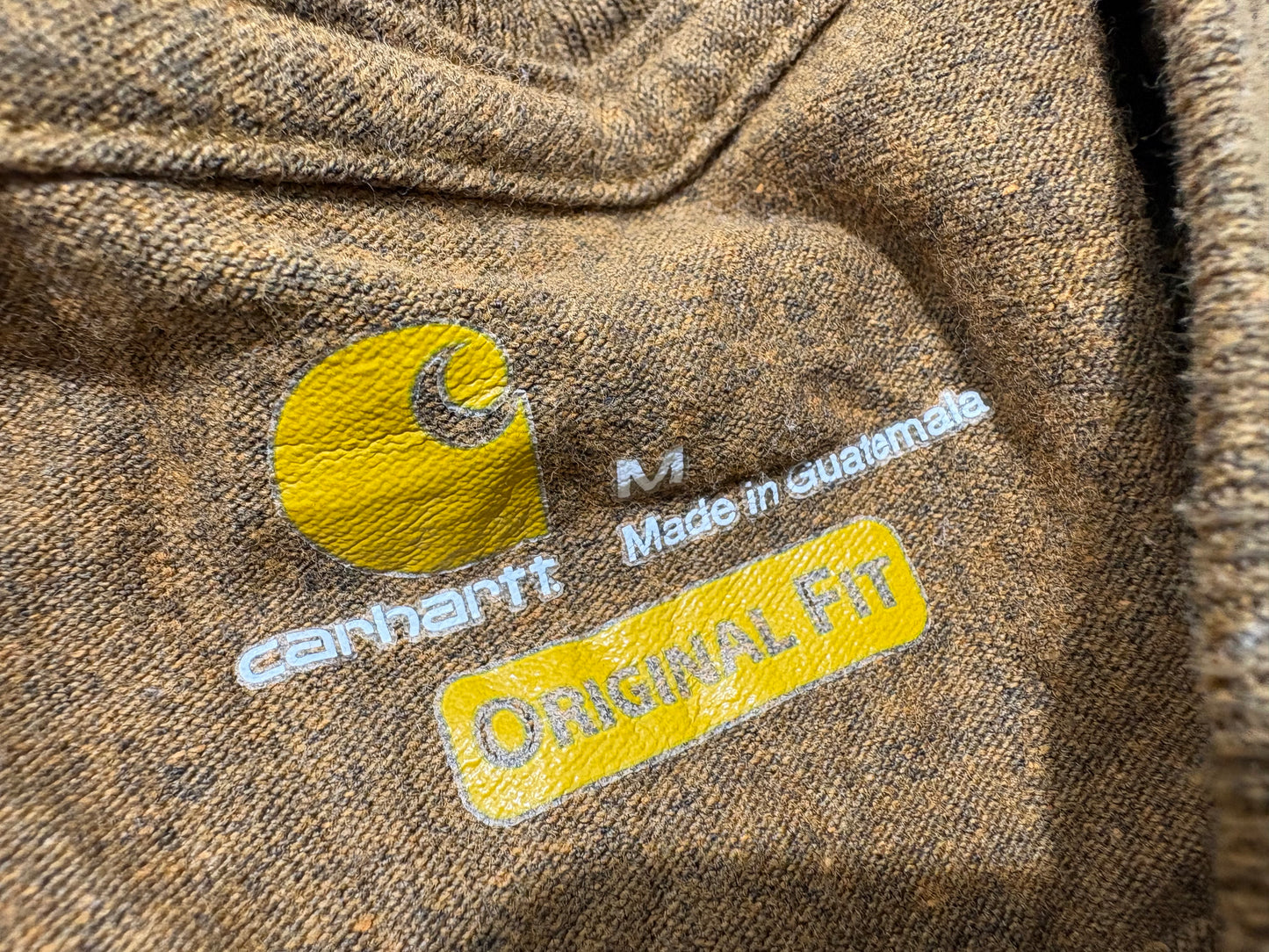 Carhartt Pocket Tee - Heather Khaki Size Medium