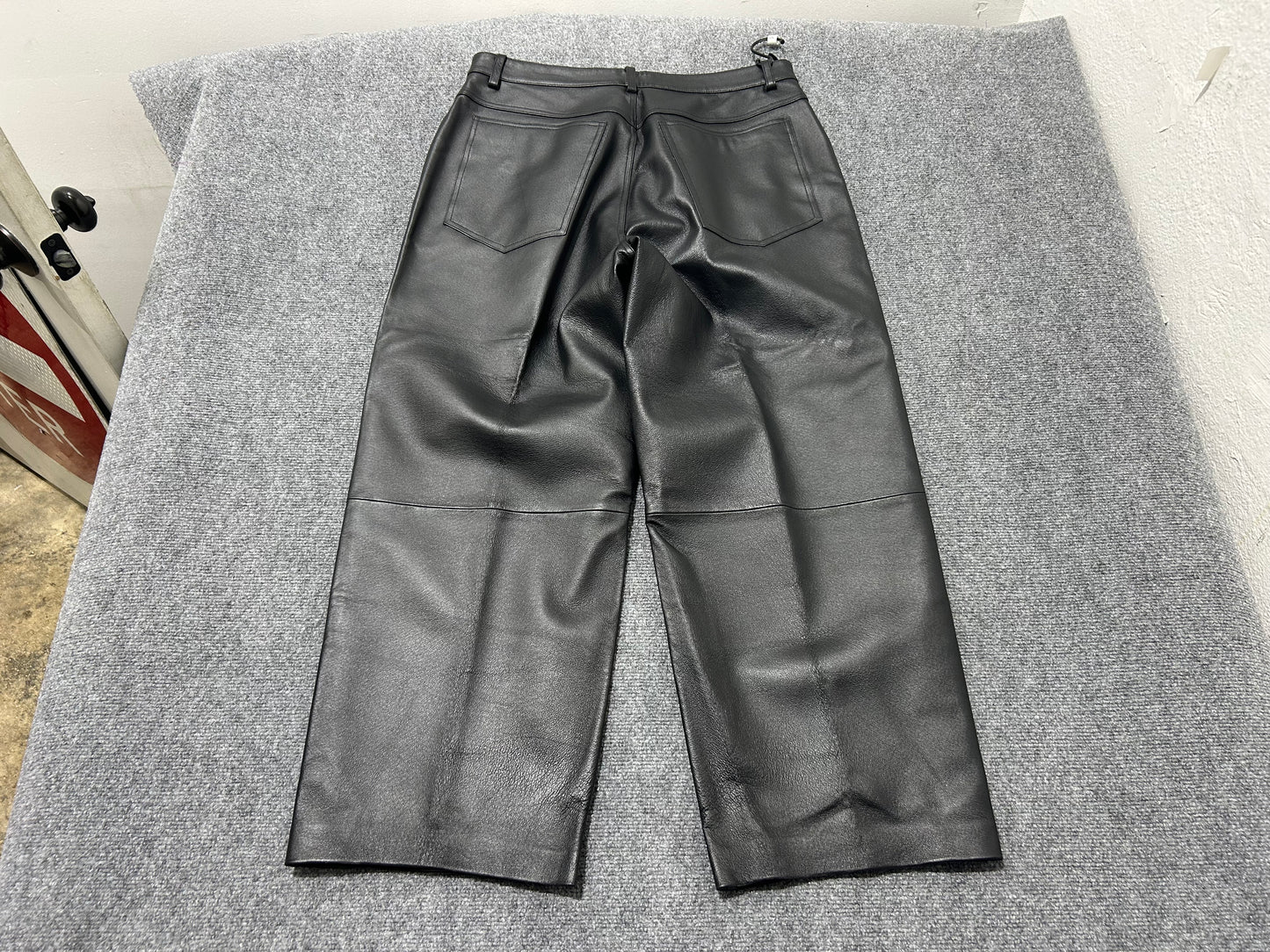 Max USA Leather Pants - Black Size 36
