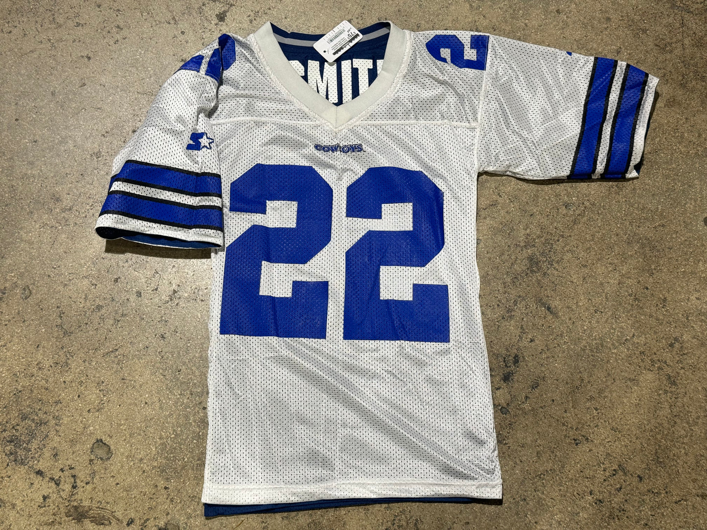 Starter Dallas Cowboys Emmitt Smith Reversible Jersey Size 46/Medium