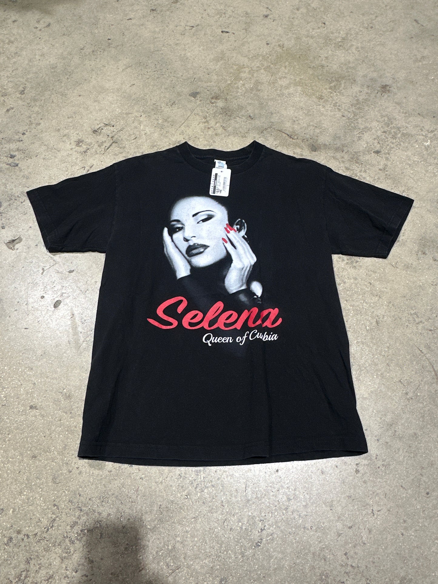 Selena Queen of Cumbia Tee - Black Size Large