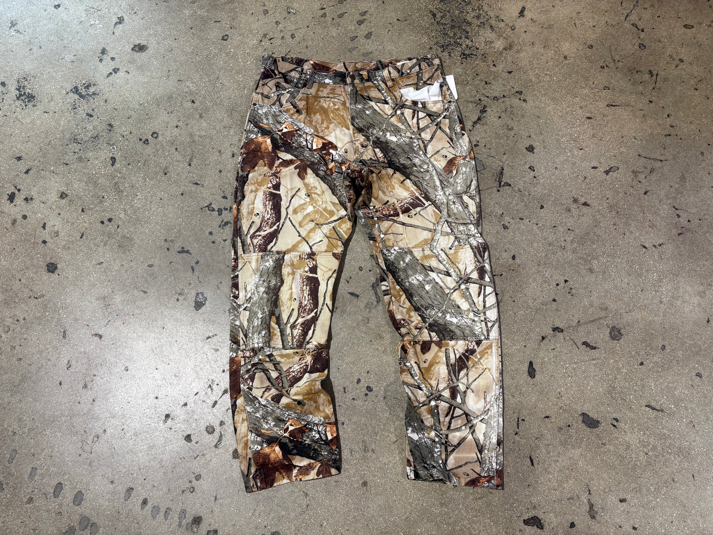 Wrangler Real Woodland Camo Pants - Khaki Size 38 x 34