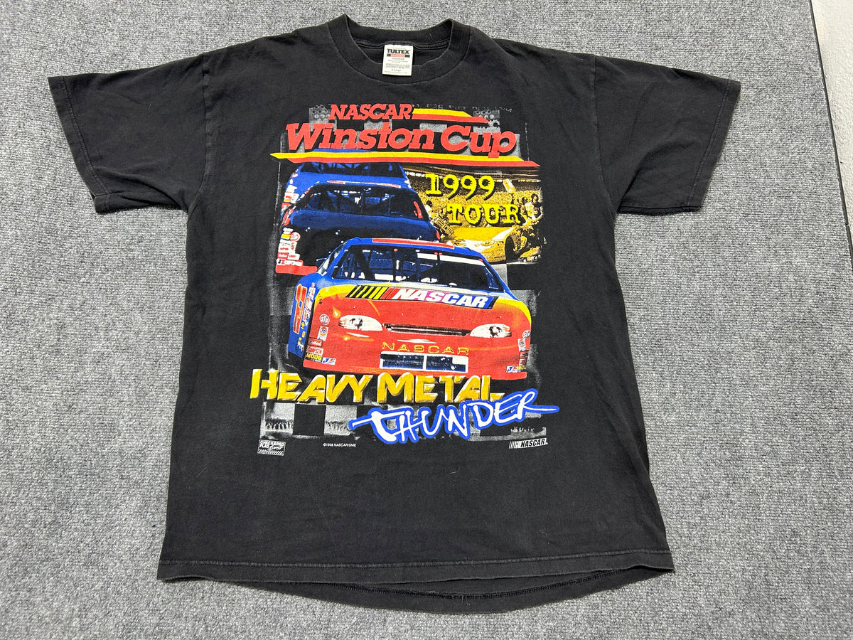1999 Winston Cup Heavy Metal Thunder Tee - Black Size XL