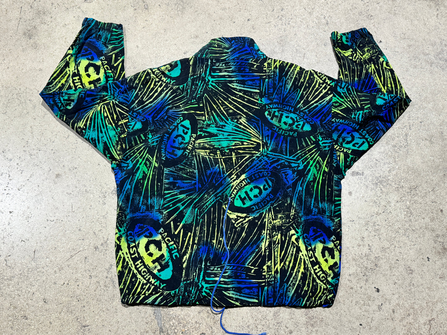 Pacific Coast Highway Half Zip Jacket - Multi Size Large