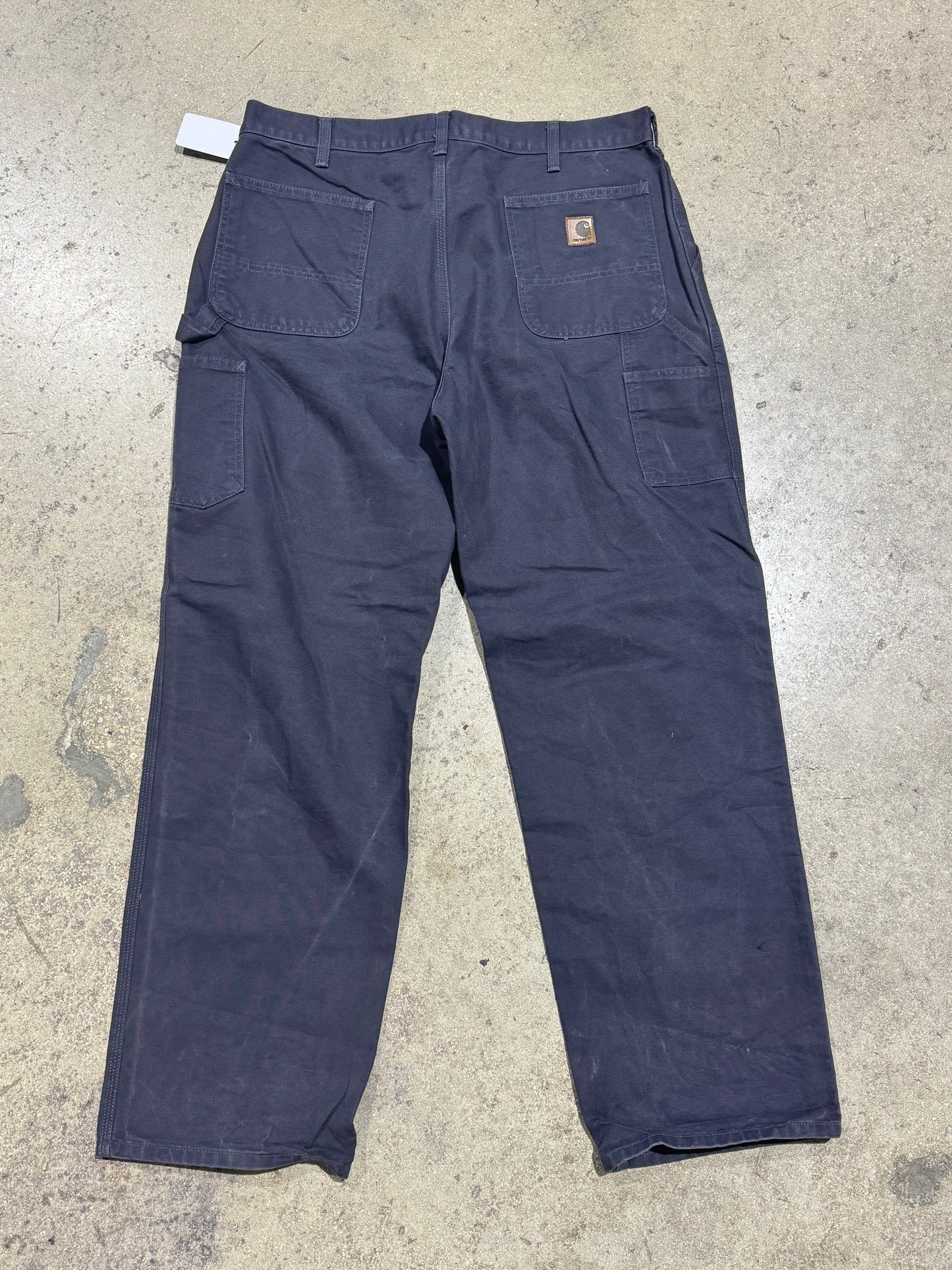 Carhartt Carpenter Pants - Light Wash Black Size 38x34