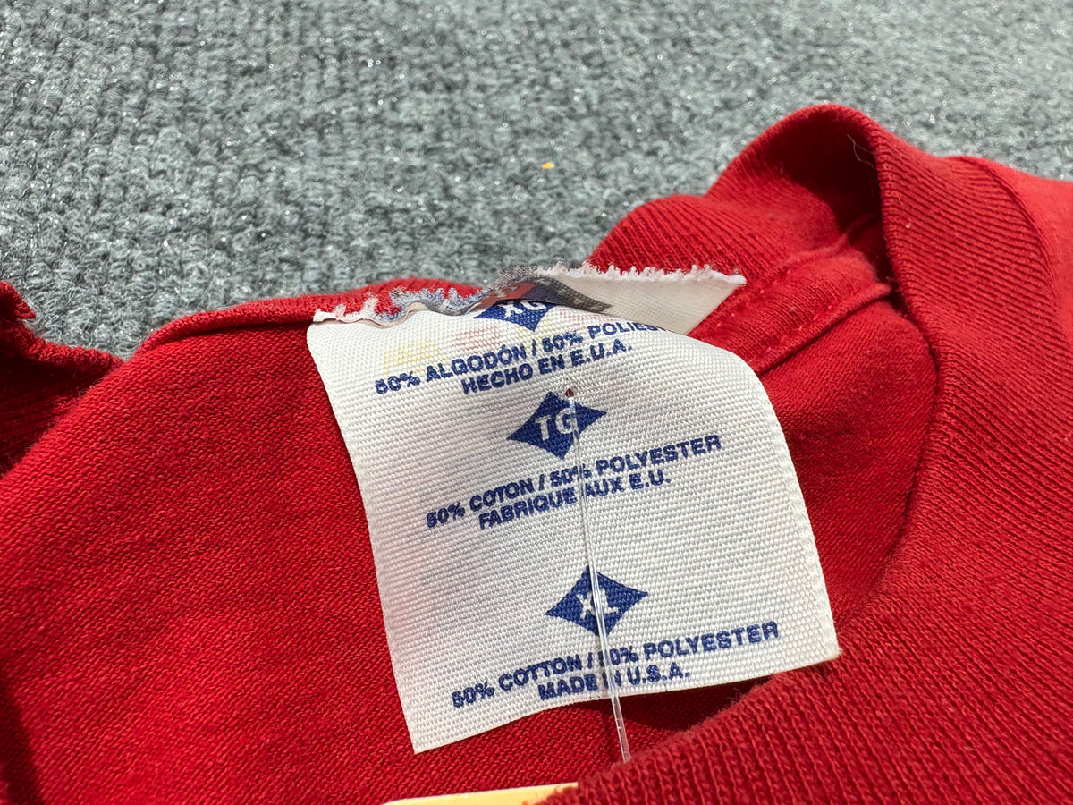 1997 Rally & Race Tee Eagle Tee - Red Size XL