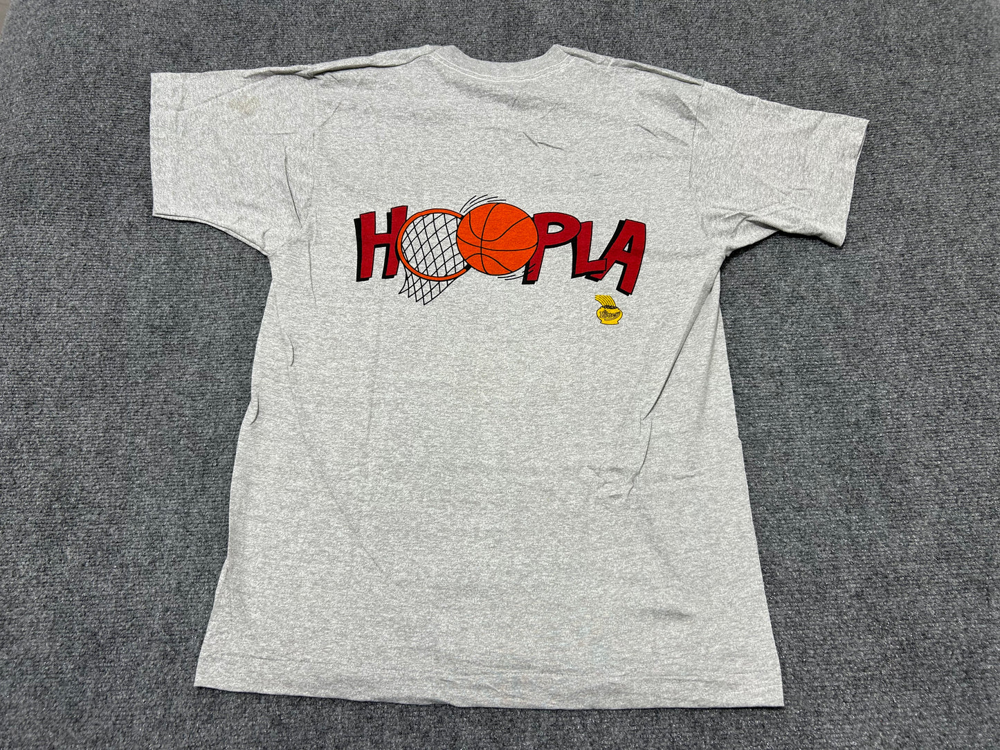 Chicago Bulls Hoopla Character Tee - Gray Size Large