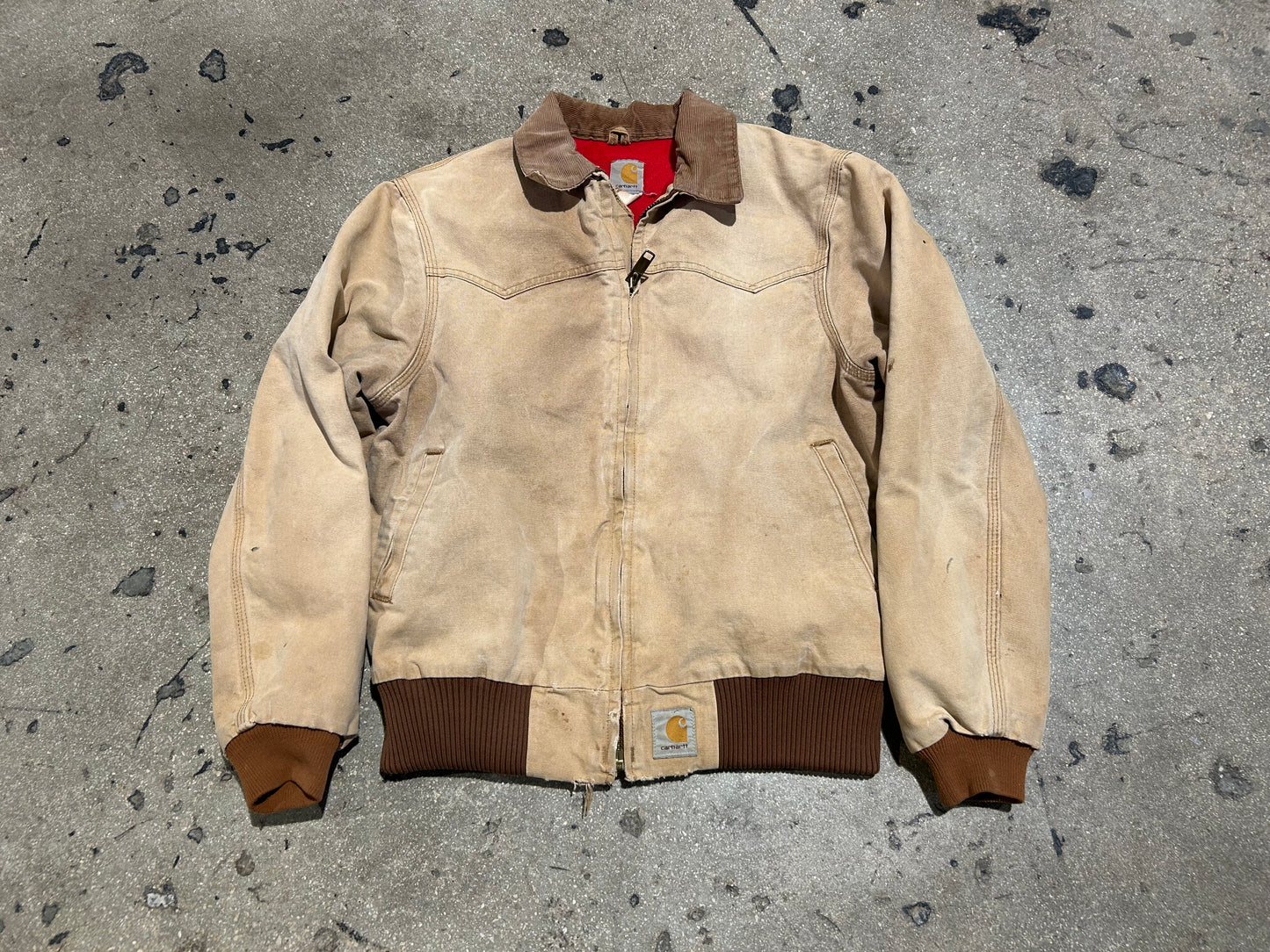 Carhartt Santa Fe Jacket - Khaki Size Medium
