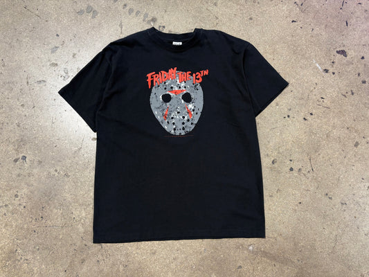 2008 Friday the 13th Big Face Tee - Black Size XL (22.5 x 30)