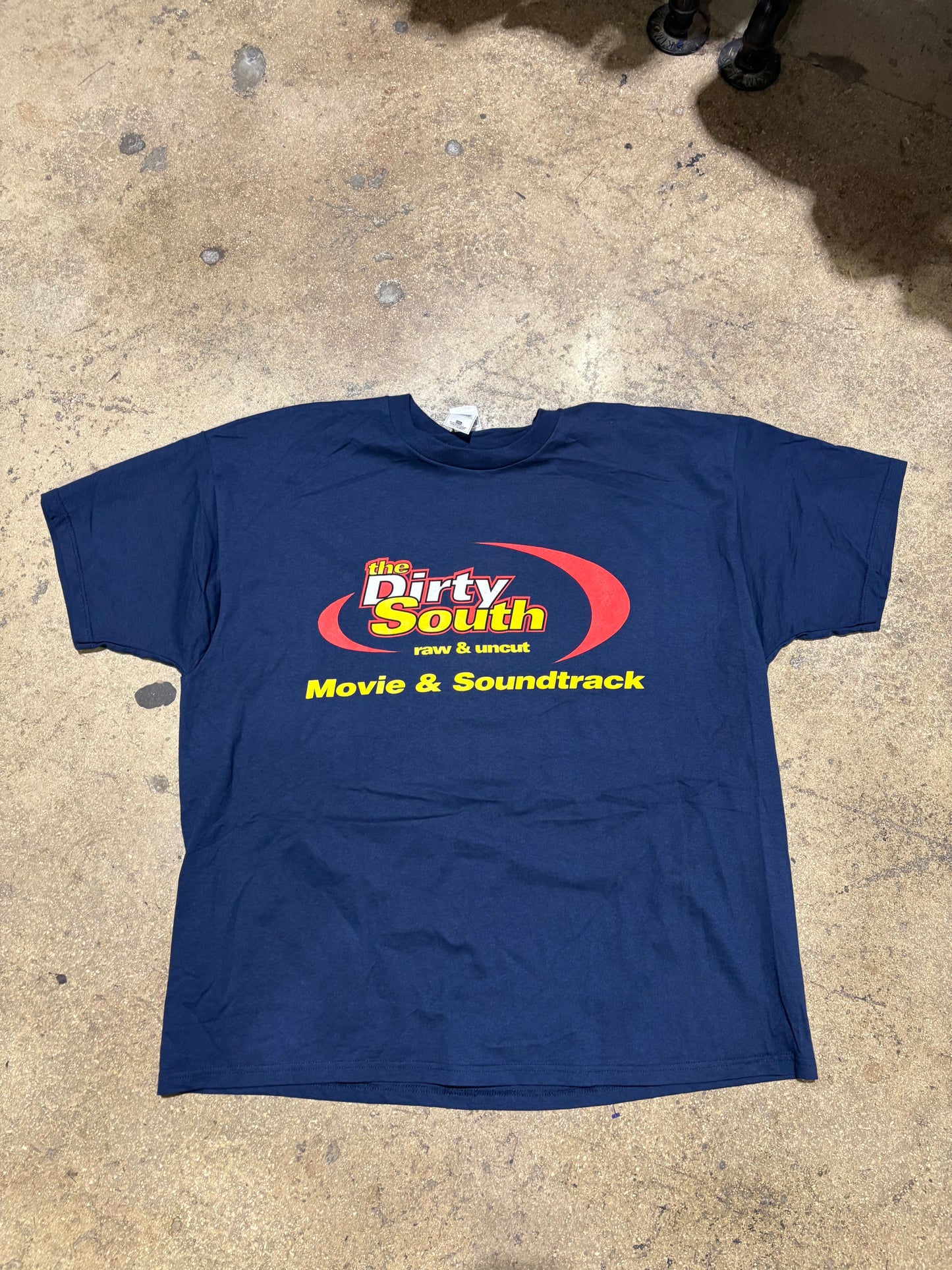 The Dirty South RAW & UNCUT Soundtrack Tee - Navy Size XXXL