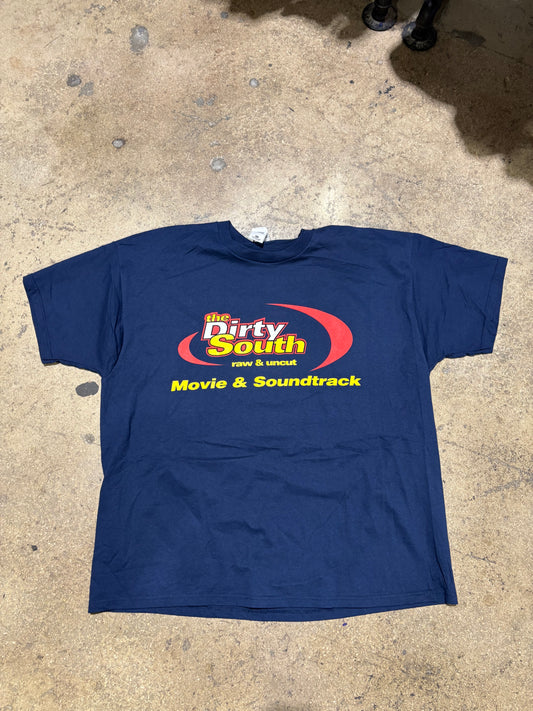 The Dirty South RAW & UNCUT Soundtrack Tee - Navy Size XXXL