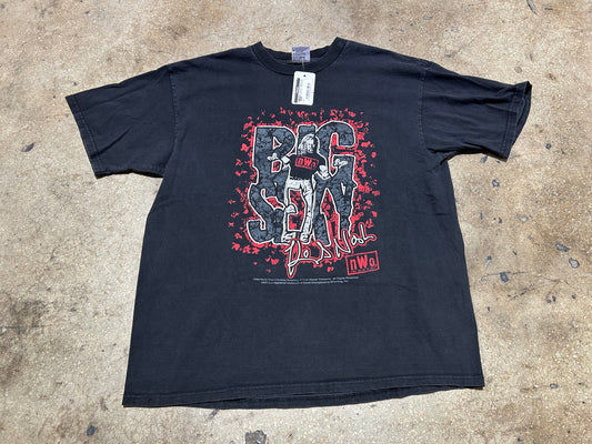1999 Kevin Nash BIg Sexy  NWO Tee - Black Size XL