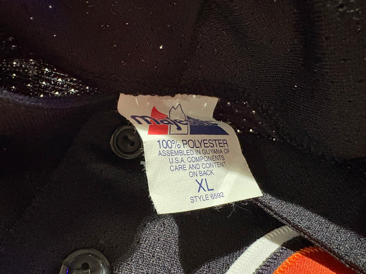 Majestic Baltimore Orioles #8 Ripken Baseball Jersey - Black Size XL