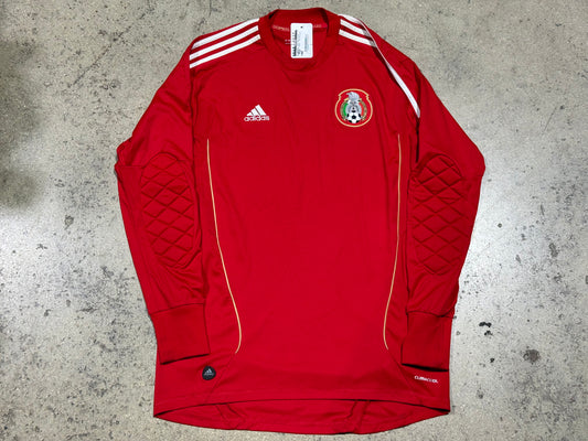 Adidas Mexico Goalie Jersey - Red Size Large