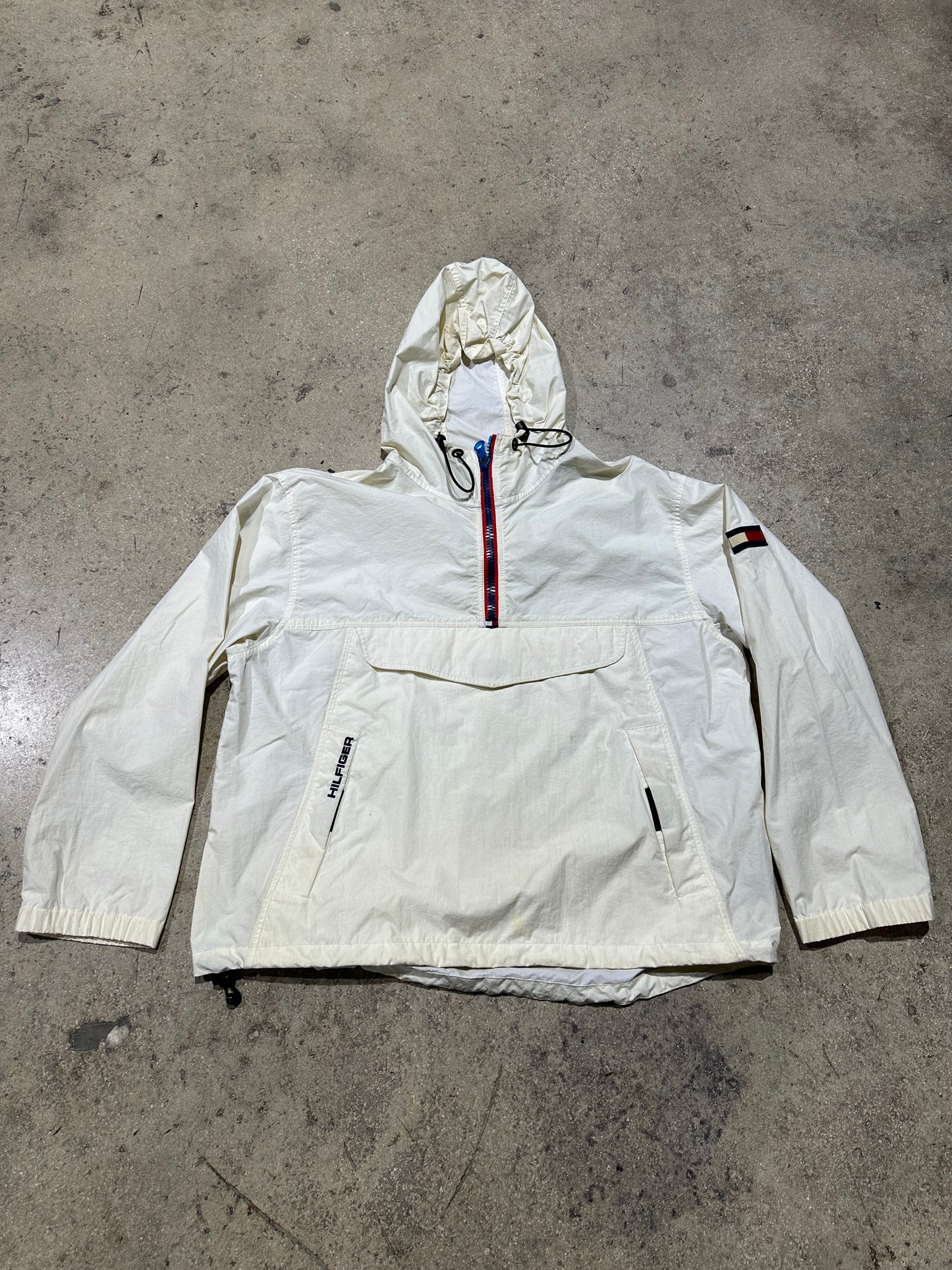 Tommy Hilfiger Anorak - White Size Large