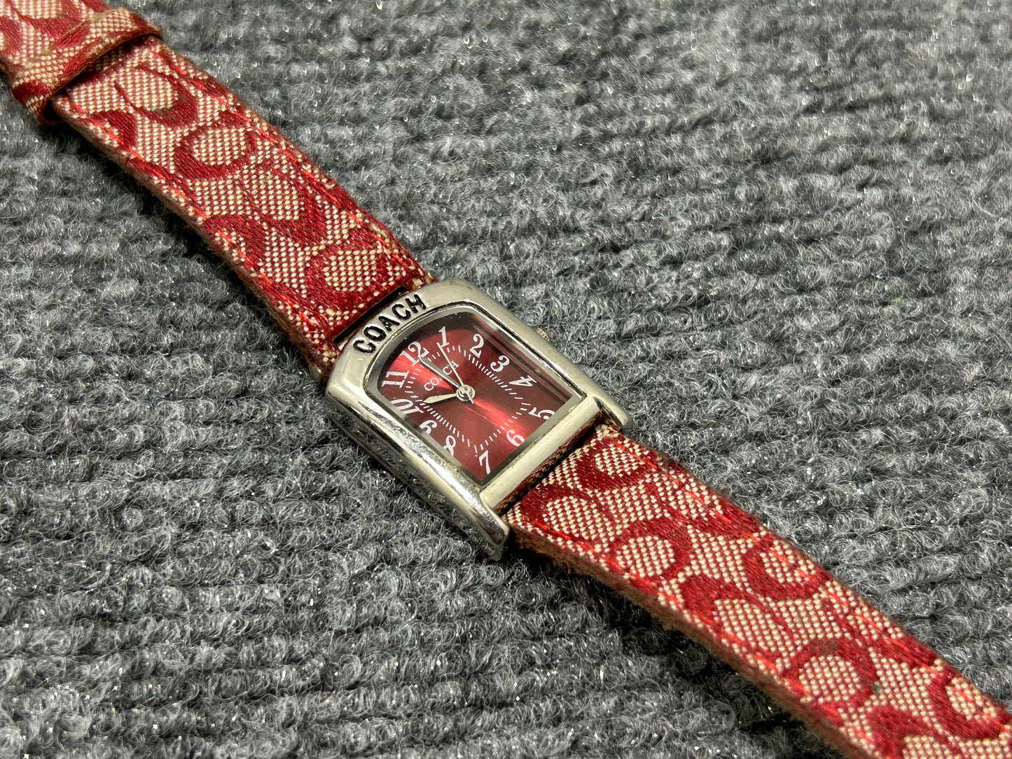 Coach Watch - Red