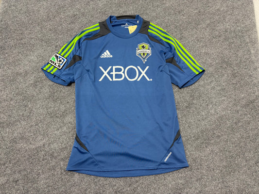 2011 Seattle Sounders XBOX Jersey - Blue/ Green Size Small