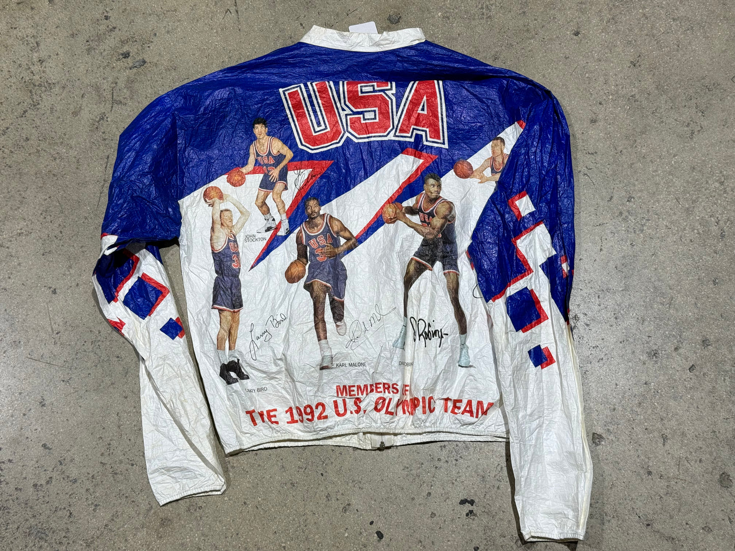 1992 Dream Team Kellogg's Olympic Jacket - Size Large